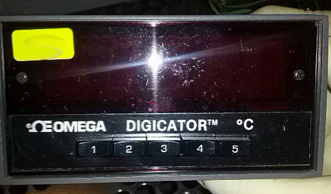 사진 사용됨 OMEGA ENGINEERING Digicator 412P 판매용