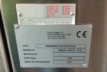 图为 已使用的 OMEGA 1000 S1-PTO 待售