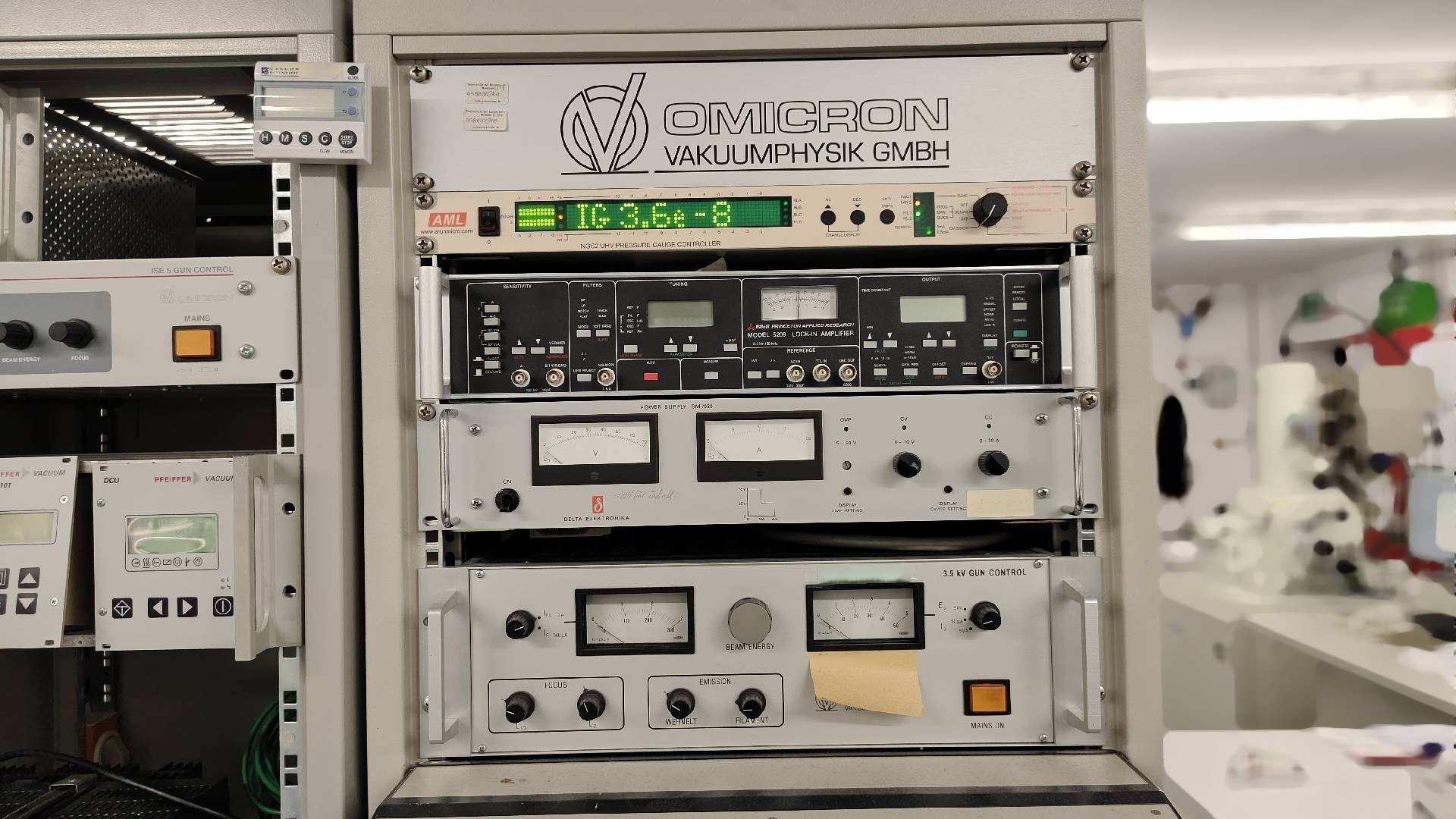 사진 사용됨 OMICRON STM 판매용