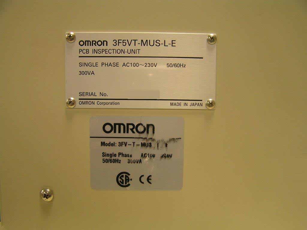 圖為 已使用的 OMRON 3F5VT-MUS-L-E 待售