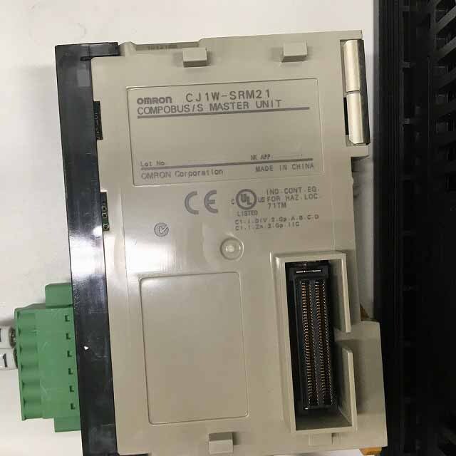 Photo Used OMRON CJ1W-SRM21 For Sale