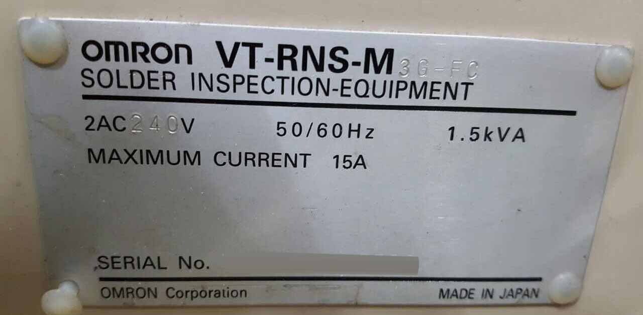 Photo Used OMRON VT RNS-MS 3G-FC For Sale
