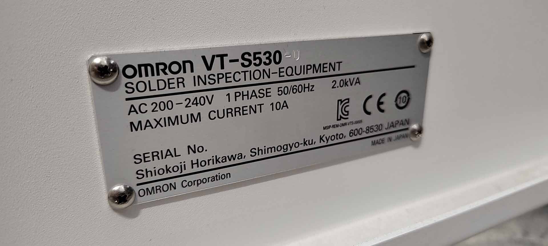 Photo Used OMRON VT-S530-U For Sale