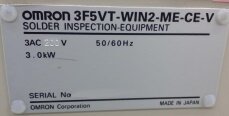 Photo Used OMRON VT Win II For Sale