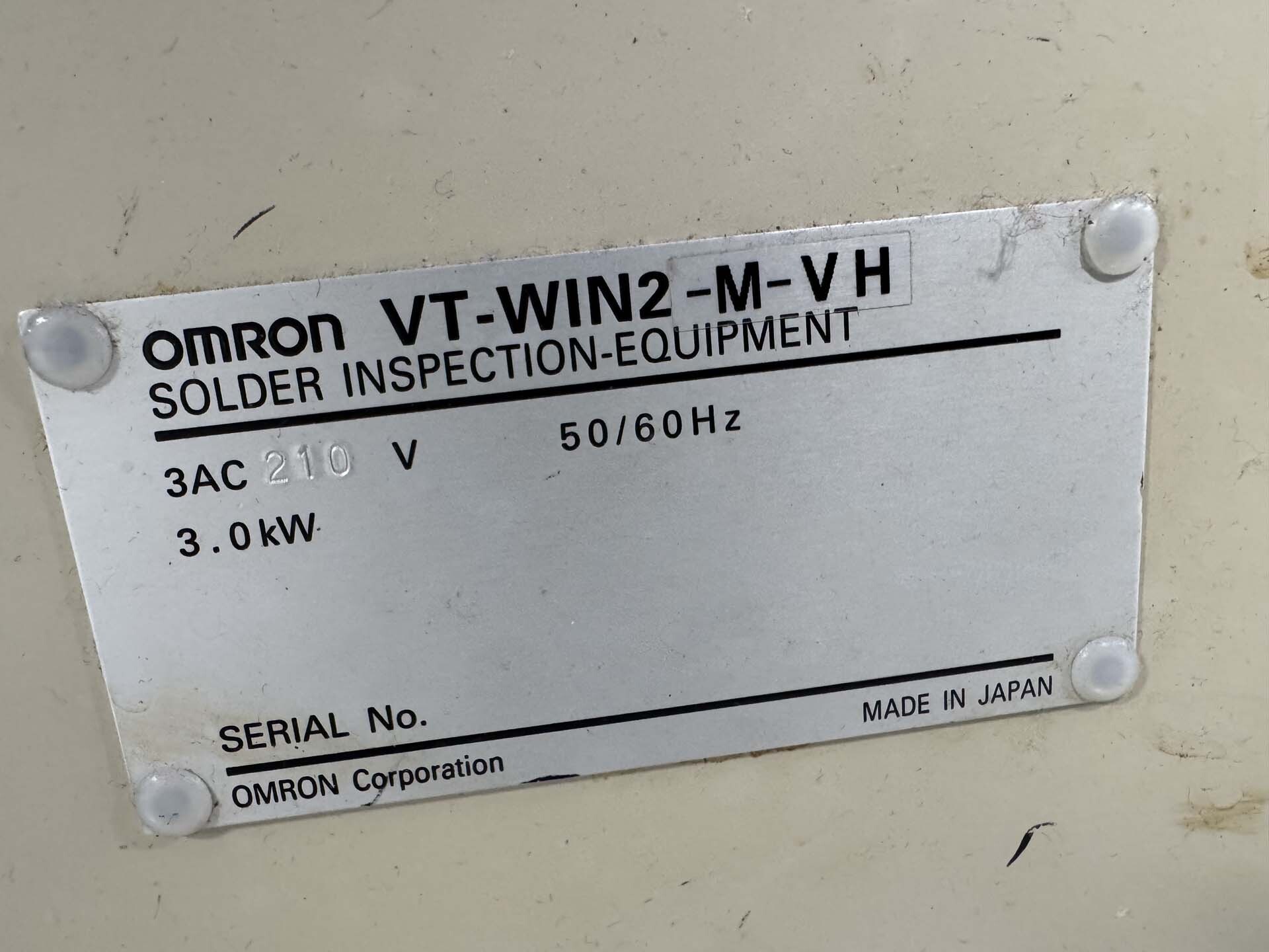 Photo Used OMRON VT Win II For Sale