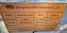 Foto Verwendet OMS TE1M30-1/C Zum Verkauf