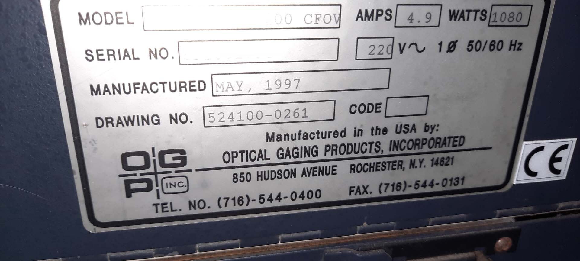 Photo Used OPTICAL GAGING PRODUCTS / OGP SmartScope 200 CFOV For Sale