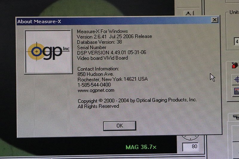 Photo Used OPTICAL GAGING PRODUCTS / OGP SmartScope 200 For Sale