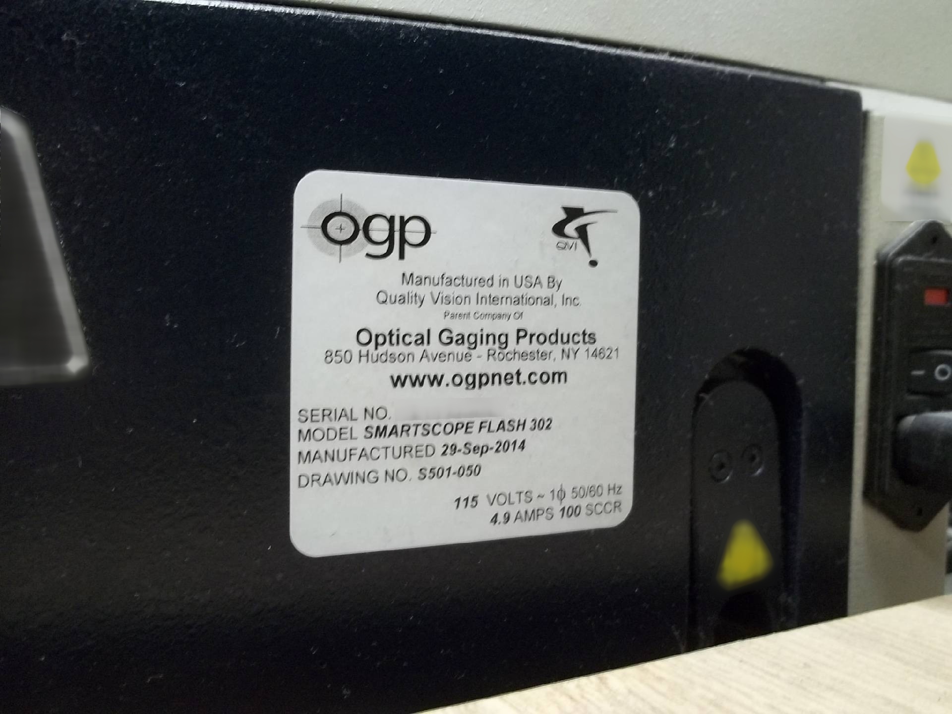 フォト（写真） 使用される OPTICAL GAGING PRODUCTS / OGP SmartScope Flash 302 販売のために