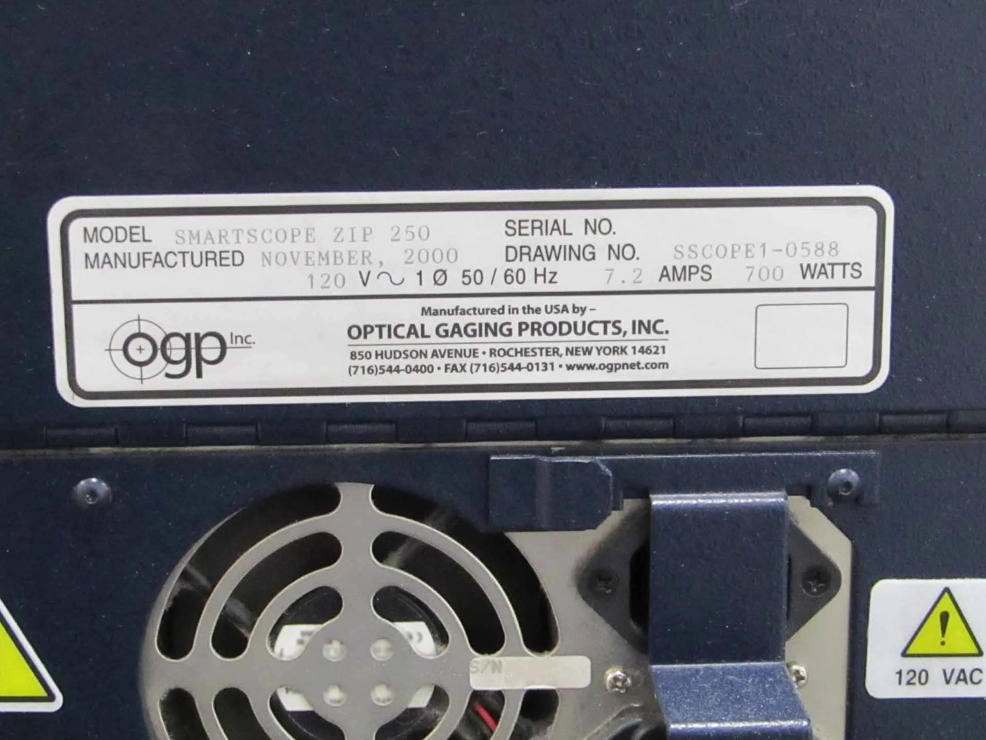OPTICAL GAGING PRODUCTS / OGP SmartScope ZIP 250 Optical