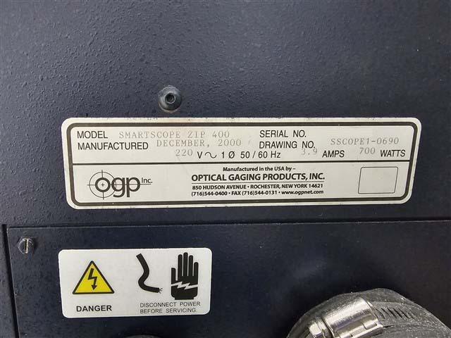 사진 사용됨 OPTICAL GAGING PRODUCTS / OGP SmartScope ZIP 400 판매용