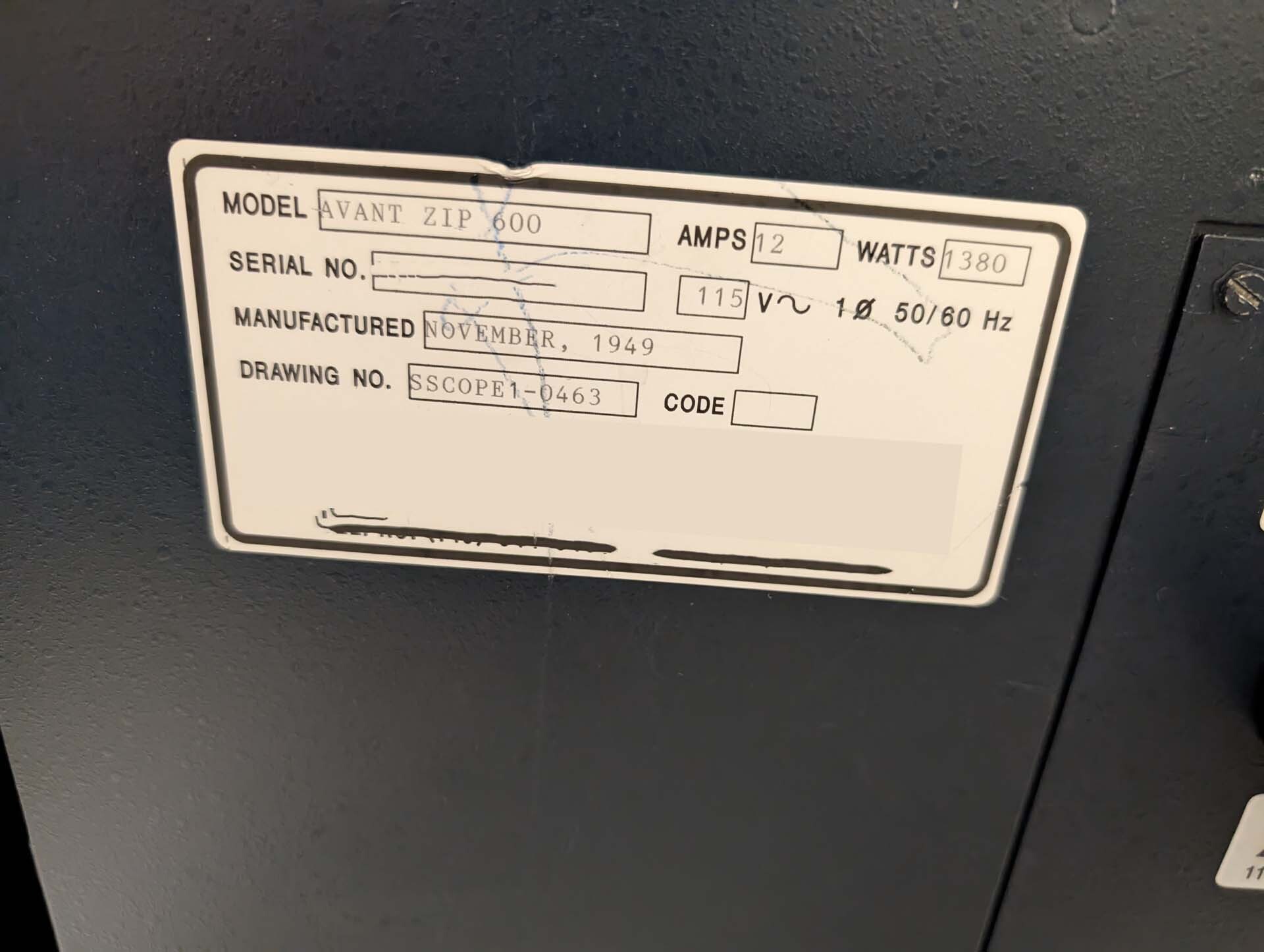 圖為 已使用的 OPTICAL GAUGING PRODUCTS / OGP Avant Zip 600 待售