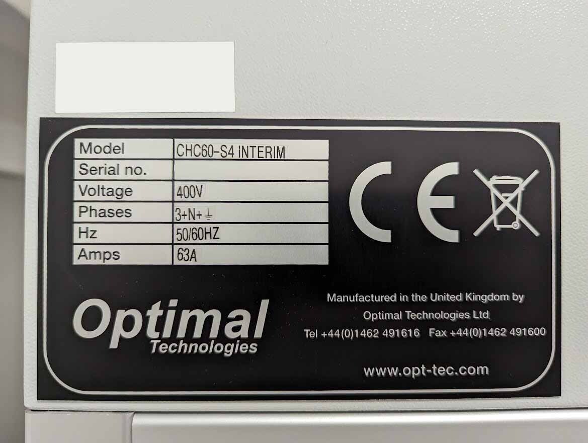 사진 사용됨 OPTIMAL TECHNOLOGIES CHC60-S4 INTERIM 판매용