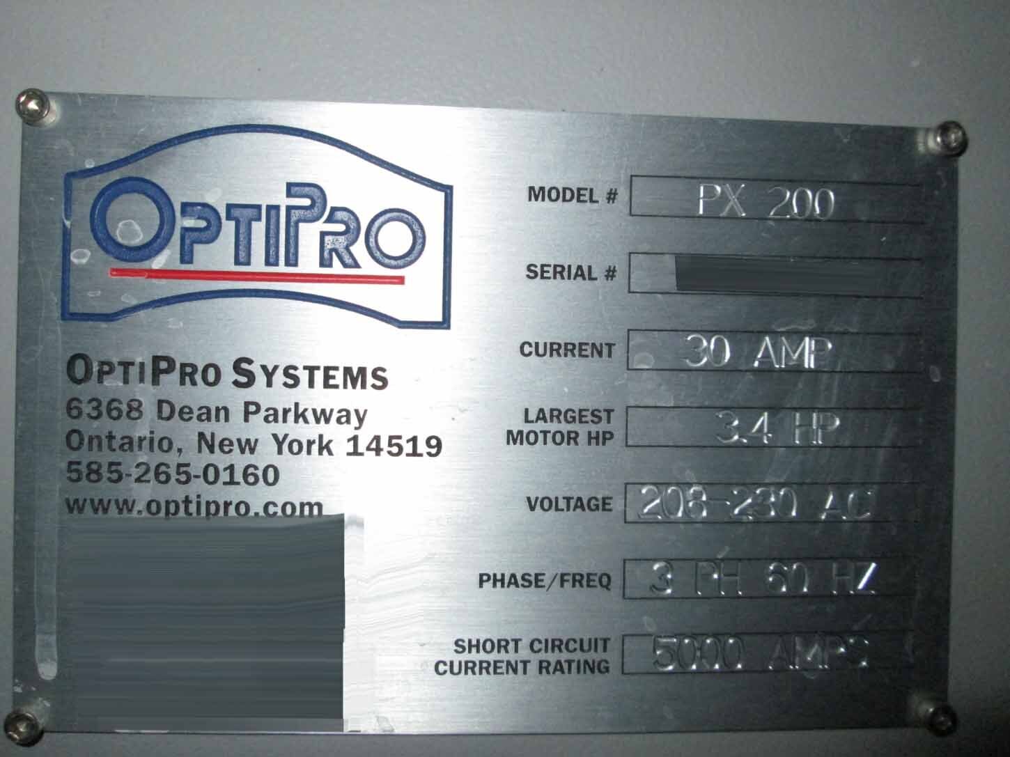 Photo Used OPTIPRO PX 200 For Sale