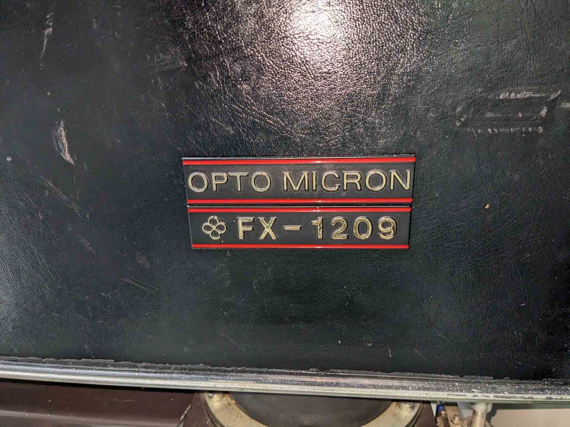 Photo Used OPTO MICRON FX-1209 For Sale