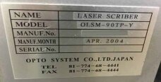 圖為 已使用的 OPTO SYSTEMS OLSM-90TP-Y 待售