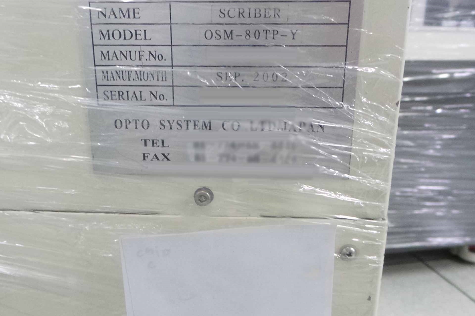 圖為 已使用的 OPTO SYSTEMS OSM-80TP-Y 待售