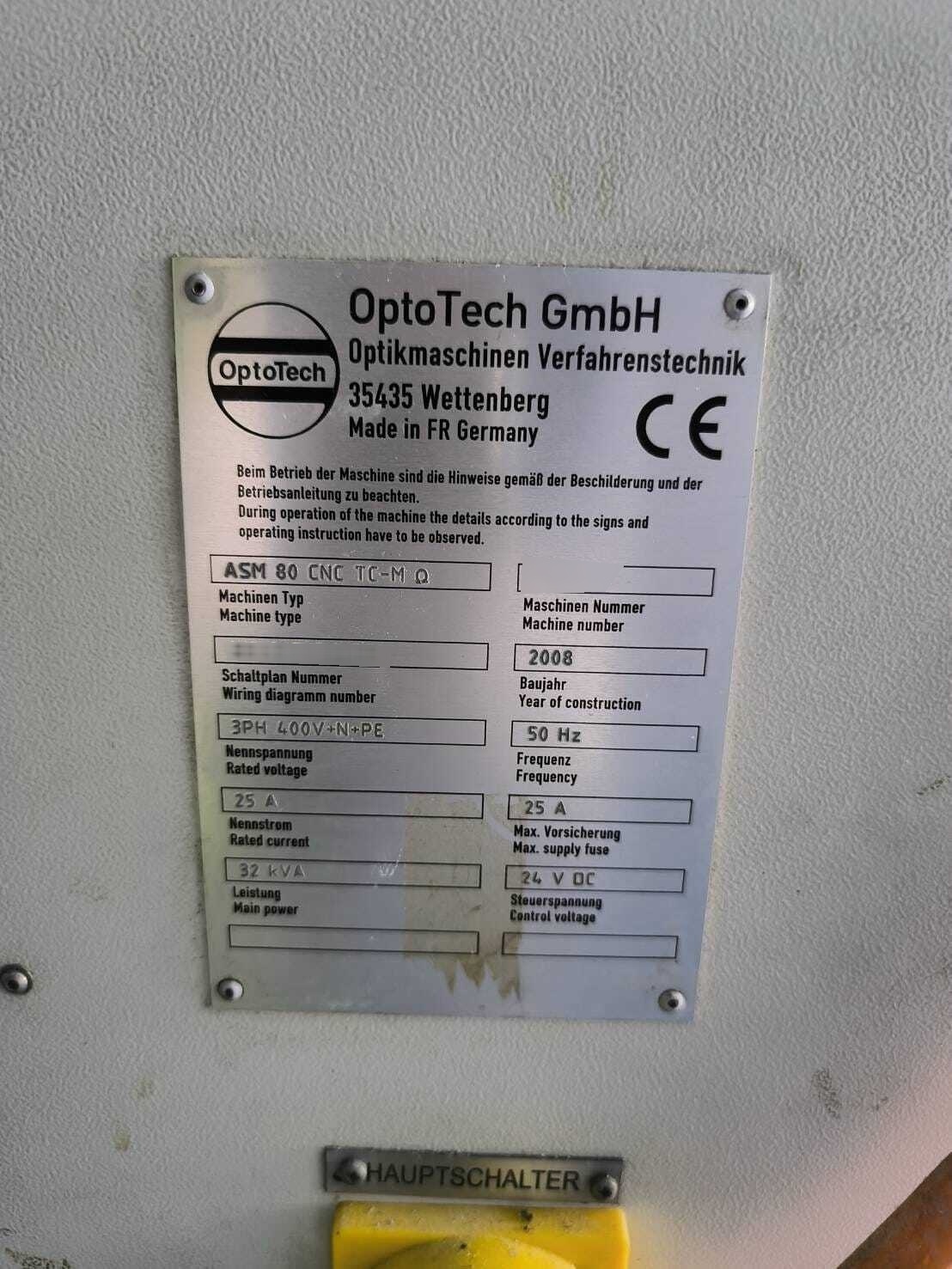 Photo Utilisé OPTOTECH ASM 80 CNC Omega À vendre