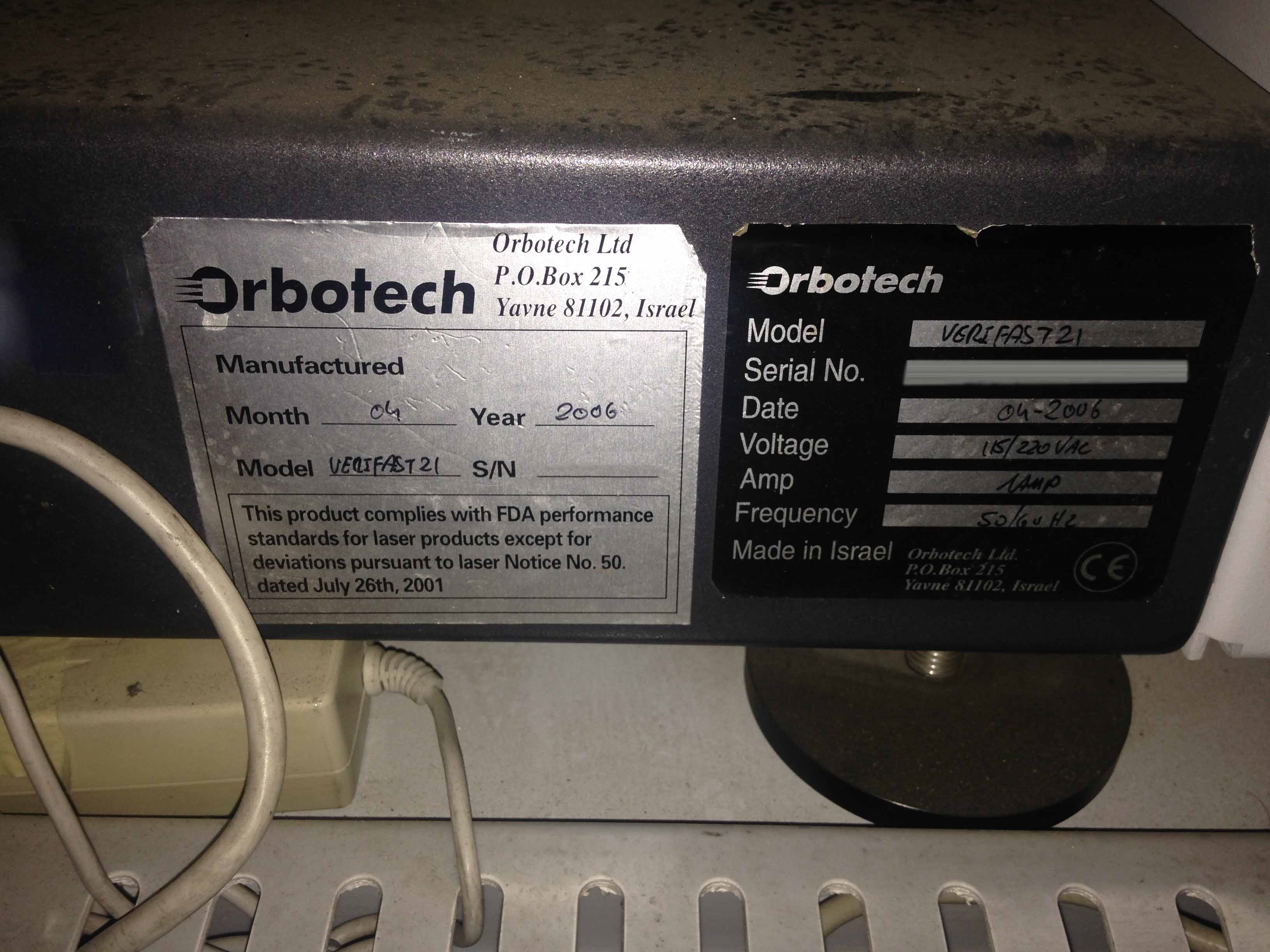 Photo Used ORBOTECH Trion 2340 HD For Sale