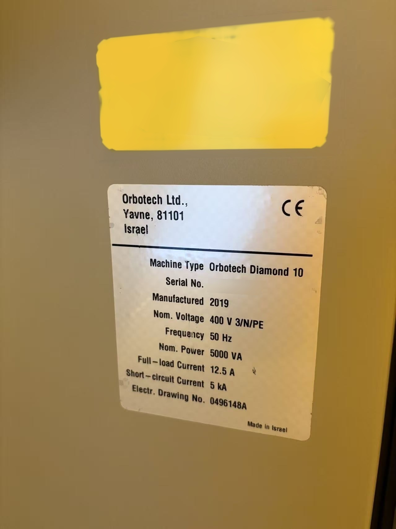 Foto Verwendet ORBOTECH Diamond 10 Zum Verkauf