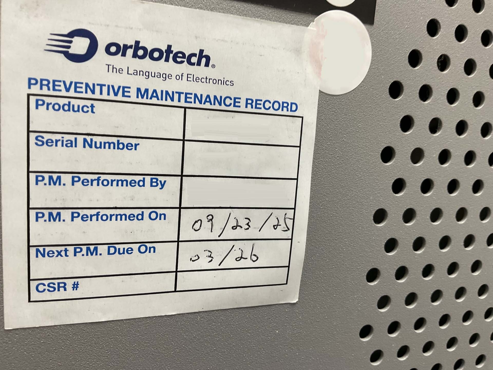 사진 사용됨 ORBOTECH Dimension 6 판매용