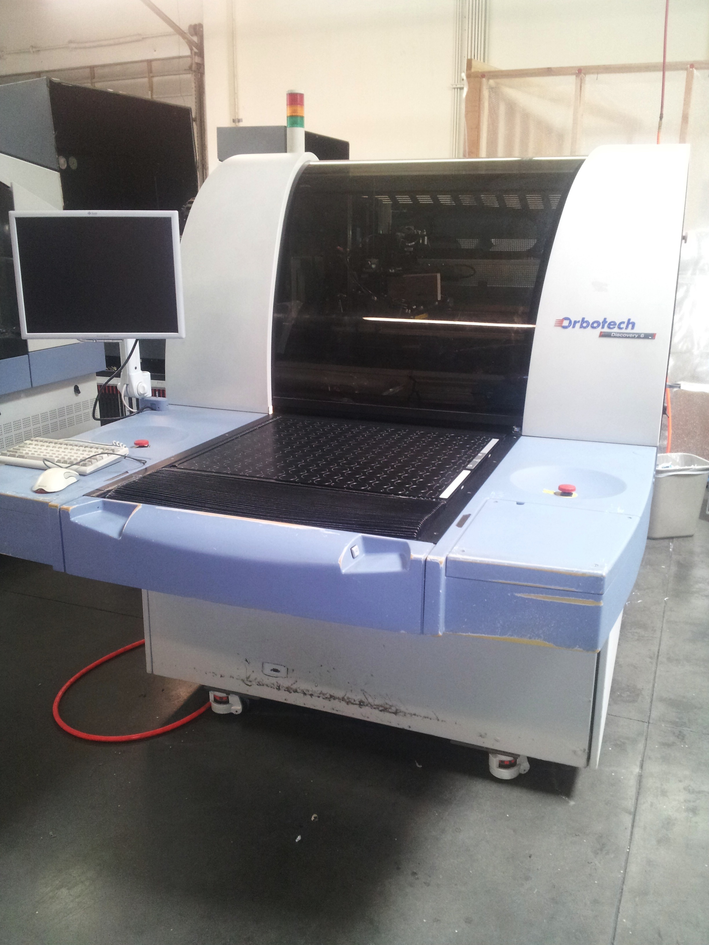 Photo Used ORBOTECH Discovery 6 For Sale