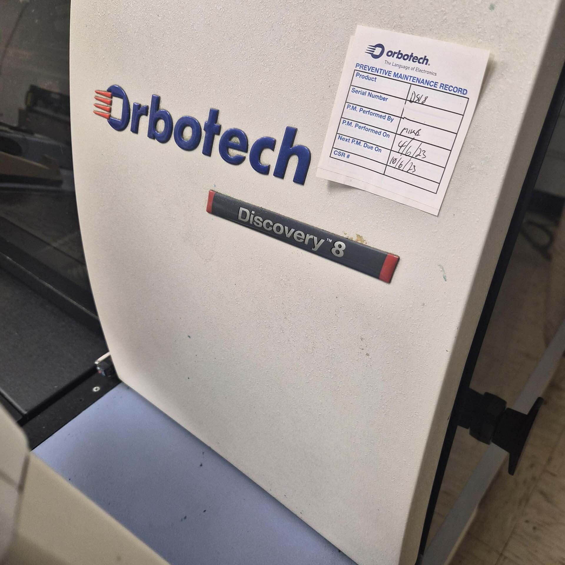 フォト（写真） 使用される ORBOTECH Discovery 8 販売のために