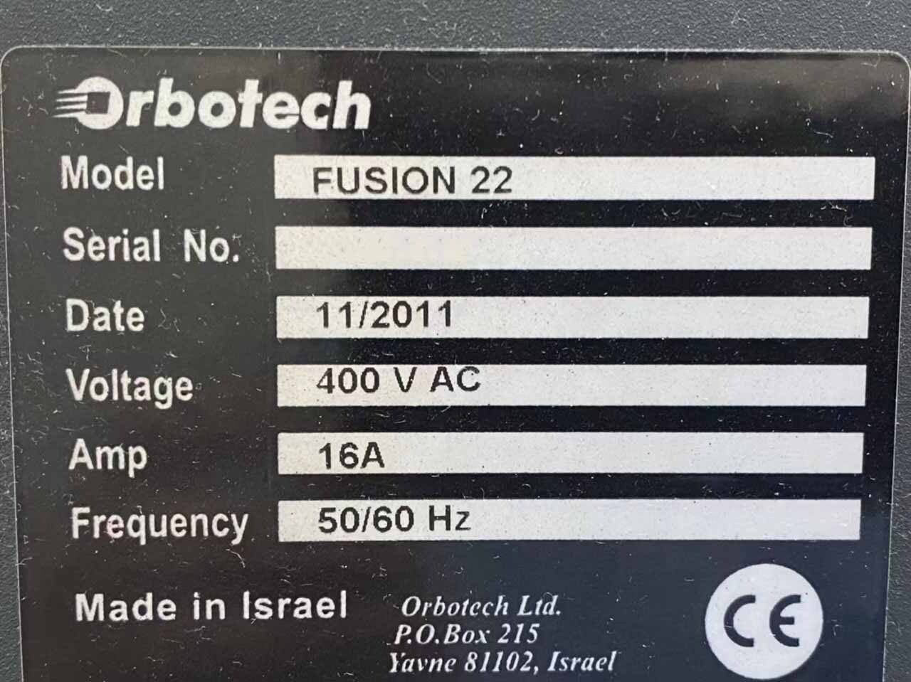 图为 已使用的 ORBOTECH Fusion 22 待售