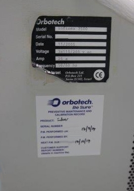 圖為 已使用的 ORBOTECH Infinex 3500 待售