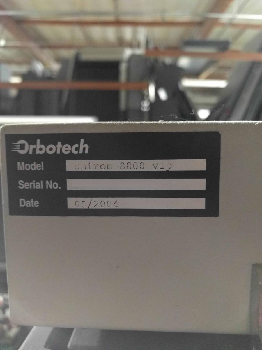 Photo Used ORBOTECH Infinex 3500 For Sale