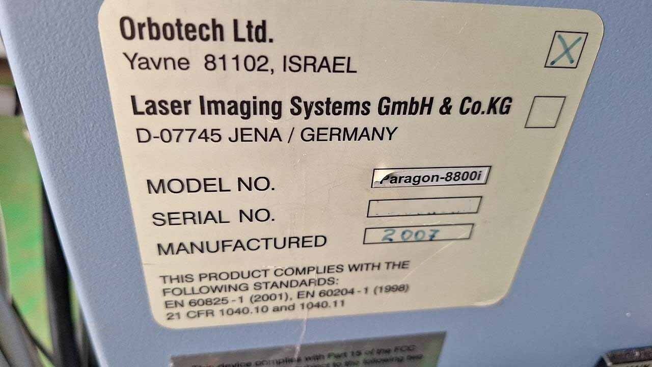 图为 已使用的 ORBOTECH Paragon 8800i 待售