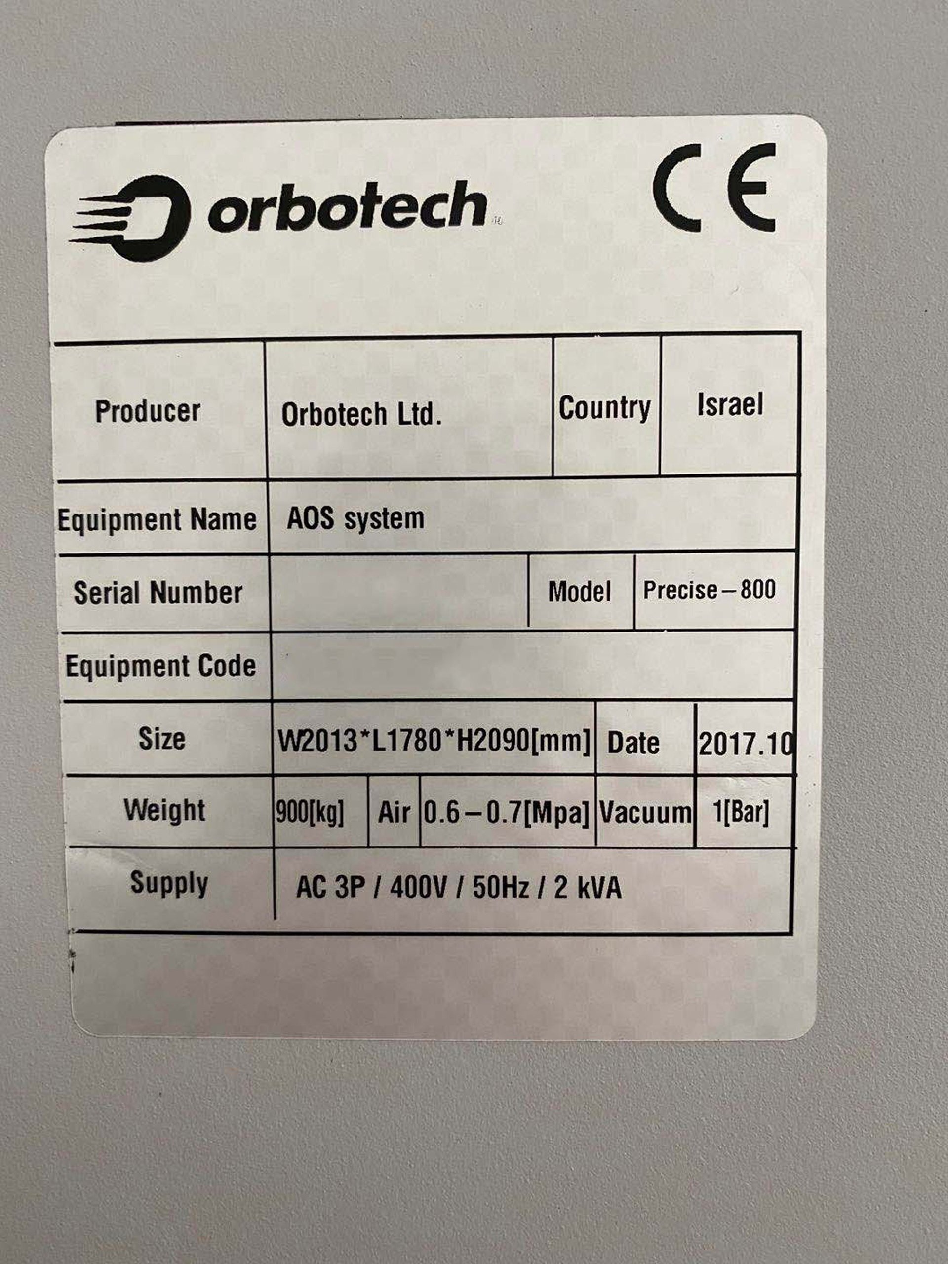 图为 已使用的 ORBOTECH Precise 800 待售