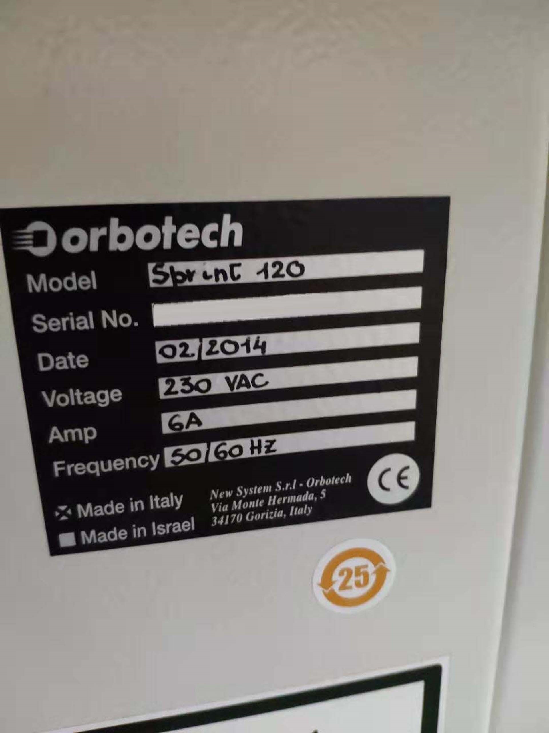 Photo Used ORBOTECH Sprint-120 For Sale