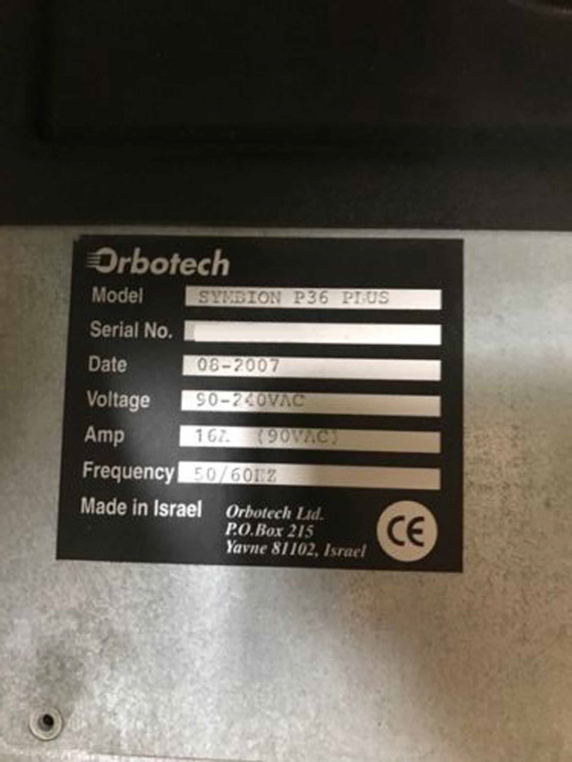 图为 已使用的 ORBOTECH Symbion P-36 待售