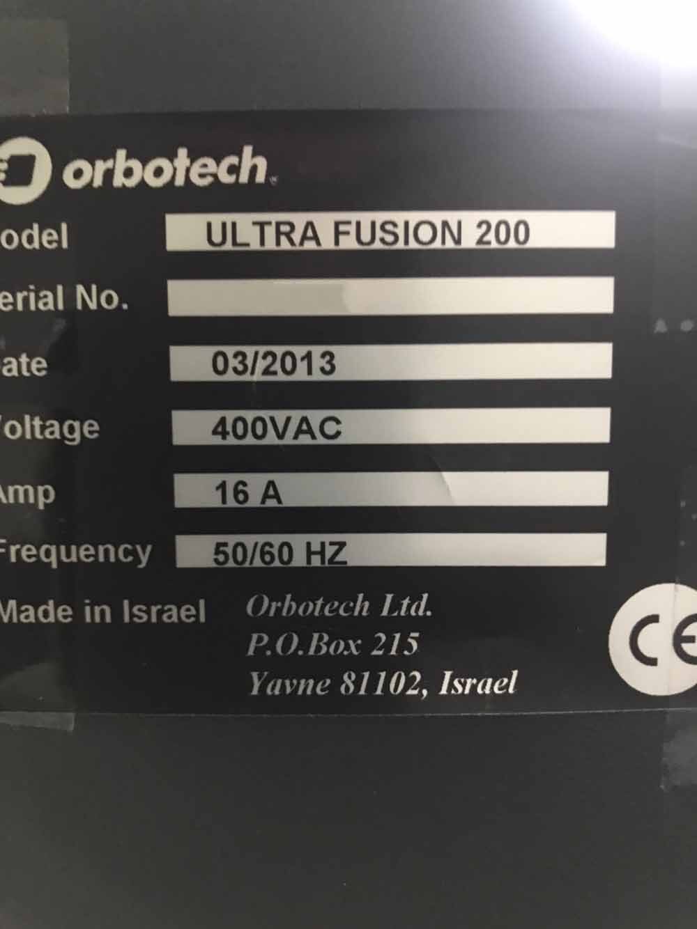 Photo Used ORBOTECH Ultra Fusion 200 For Sale