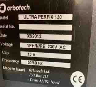 사진 사용됨 ORBOTECH Ultra Perfix 120 판매용