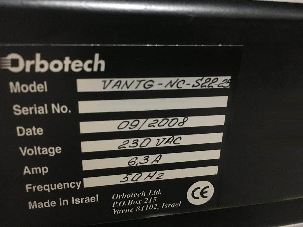 圖為 已使用的 ORBOTECH Vantage-NC-S22-25 待售