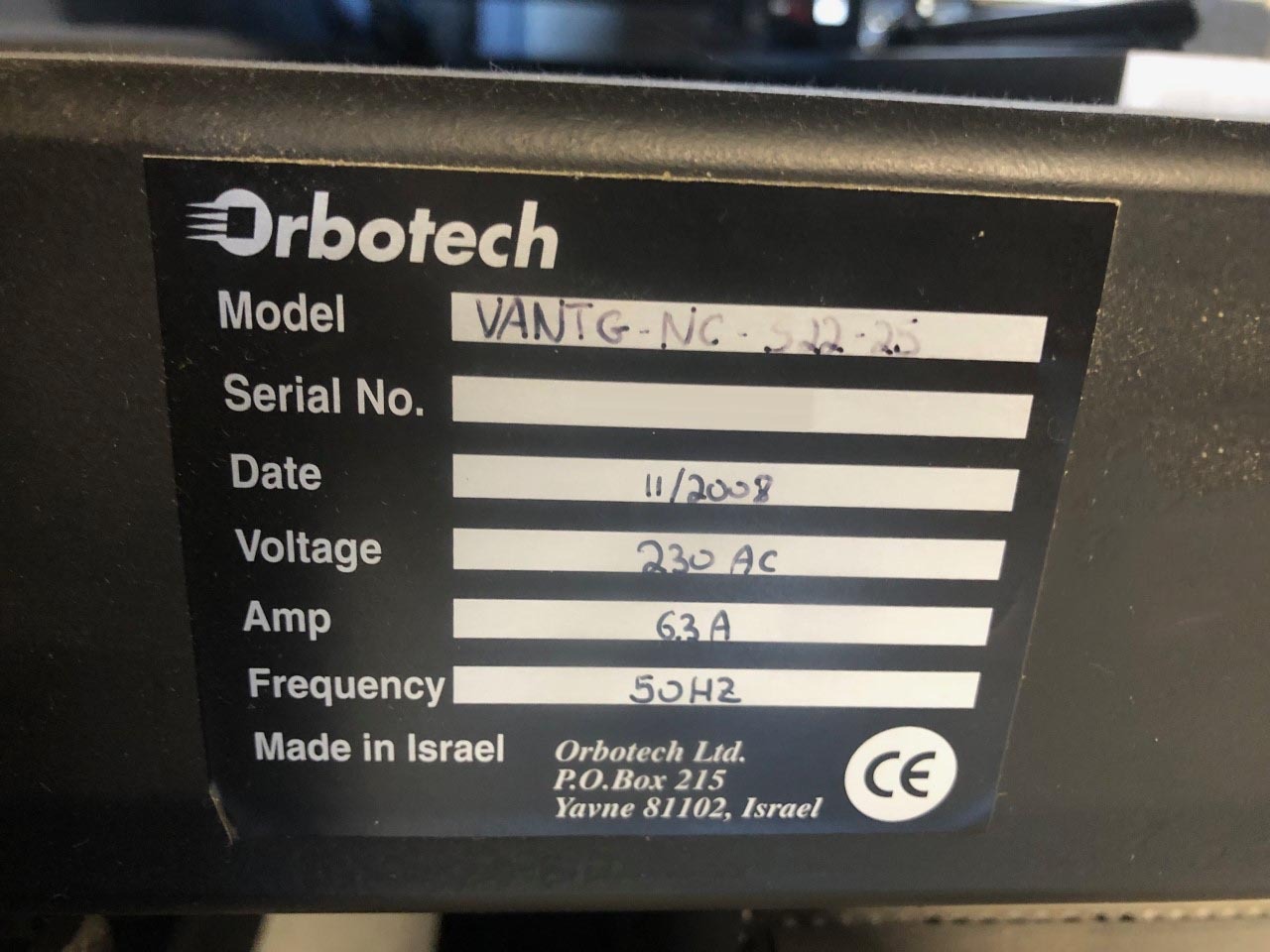 圖為 已使用的 ORBOTECH Vantage-NC-S22-25 待售