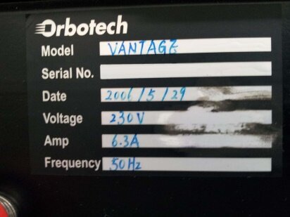ORBOTECH Vantage S-22 #9041570
