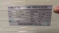 圖為 已使用的 ORION AP-750M-C 待售