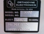 フォト（写真） 使用される ORTHODYNE M3600 販売のために