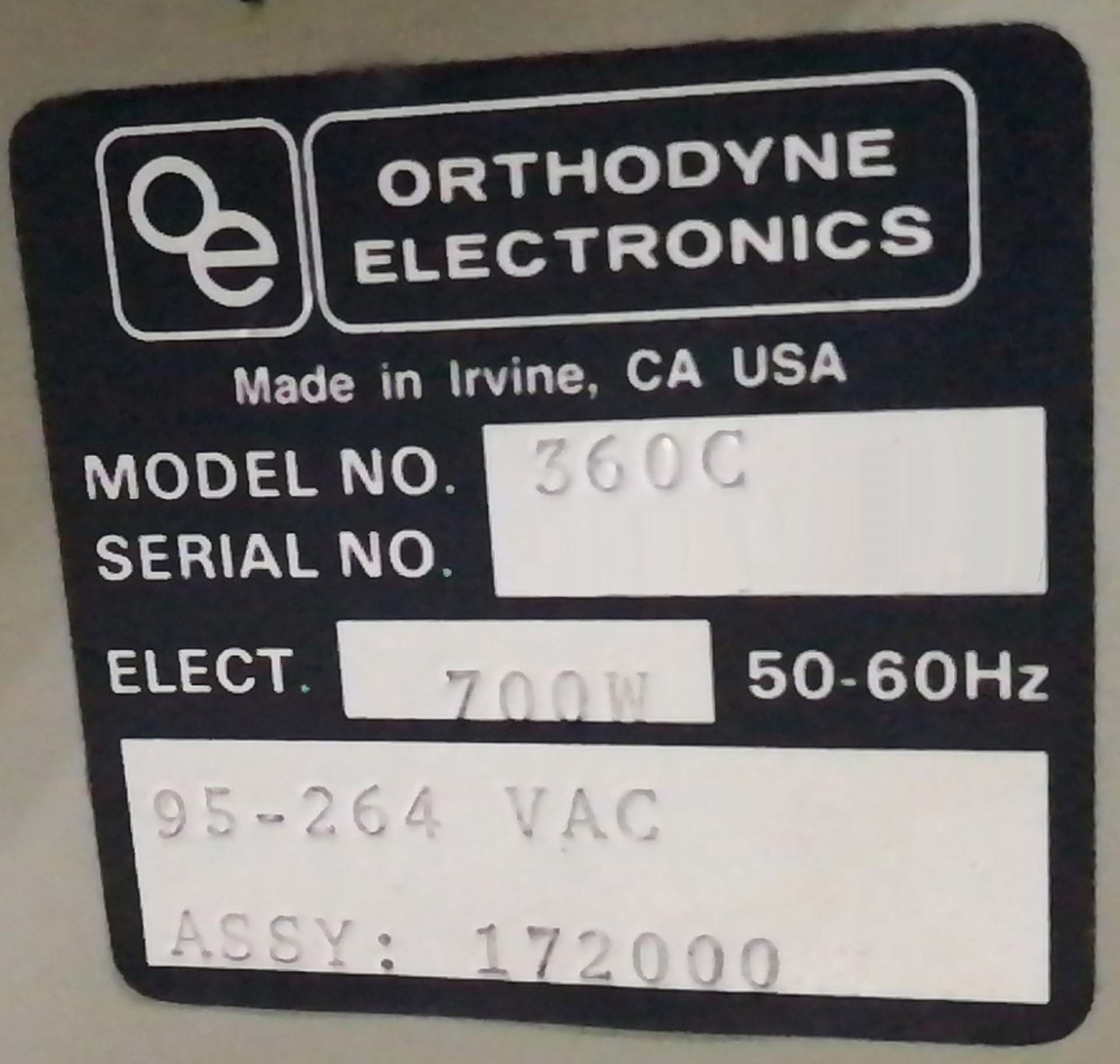 图为 已使用的 ORTHODYNE M 360C 待售