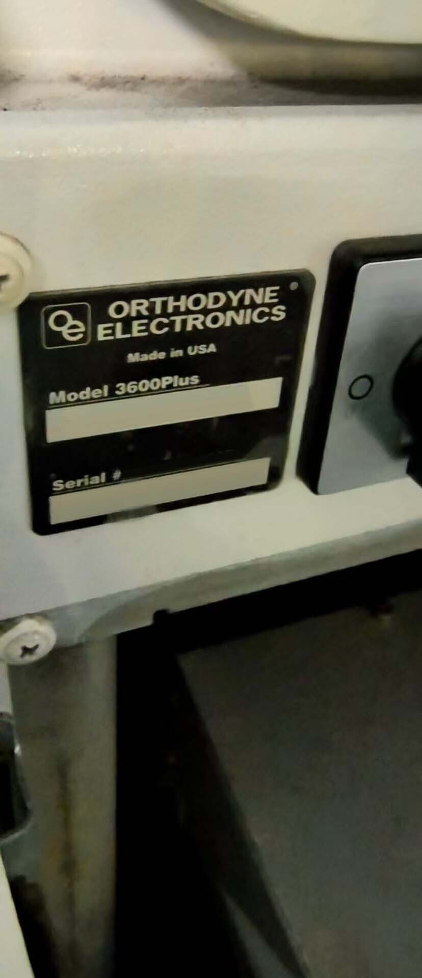 圖為 已使用的 ORTHODYNE 3600 Plus 待售
