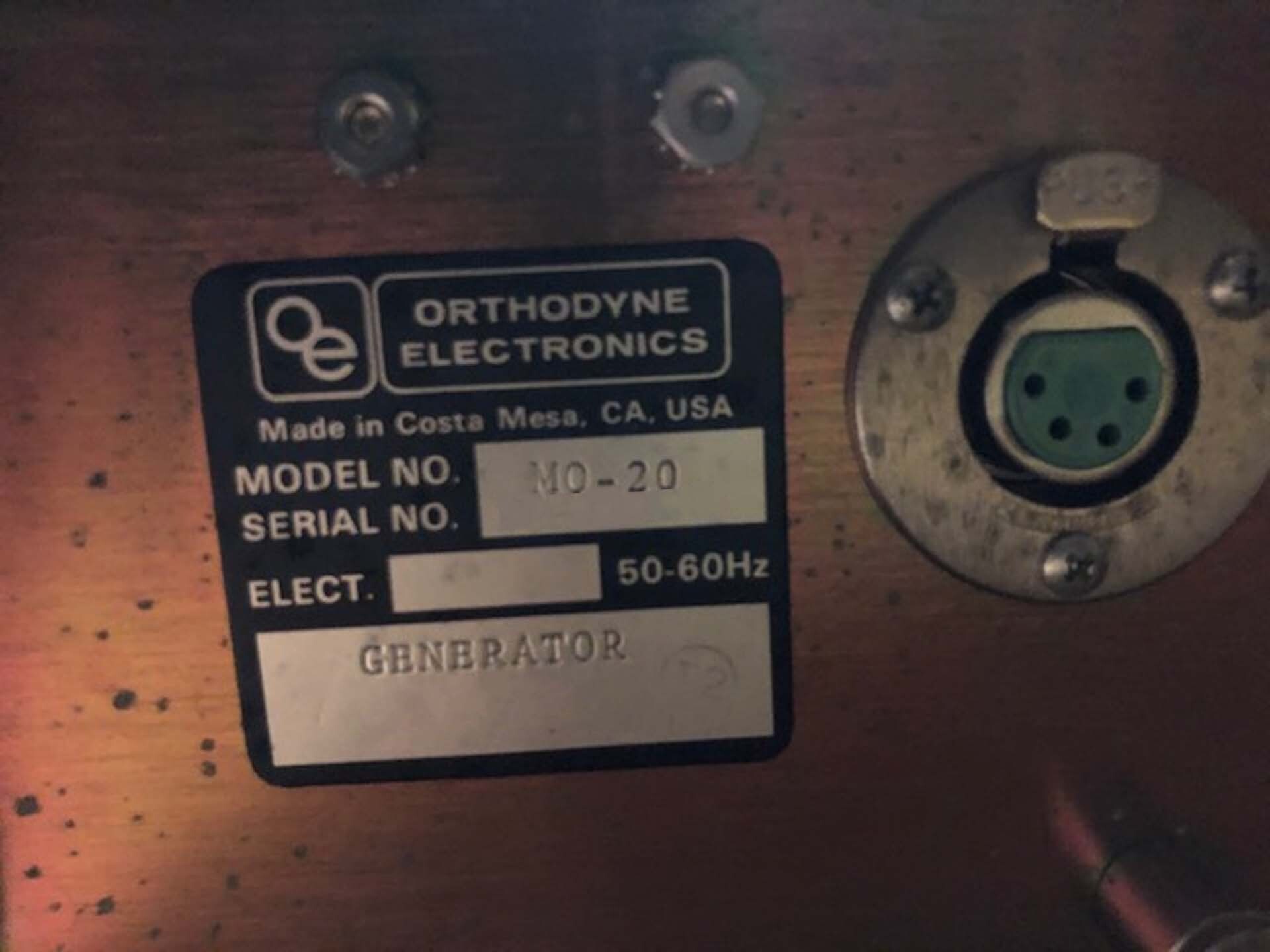 图为 已使用的 ORTHODYNE MO-20 待售