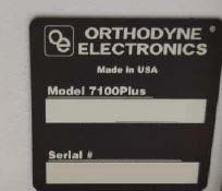 Photo Used ORTHODYNE OE 7100 Plus For Sale