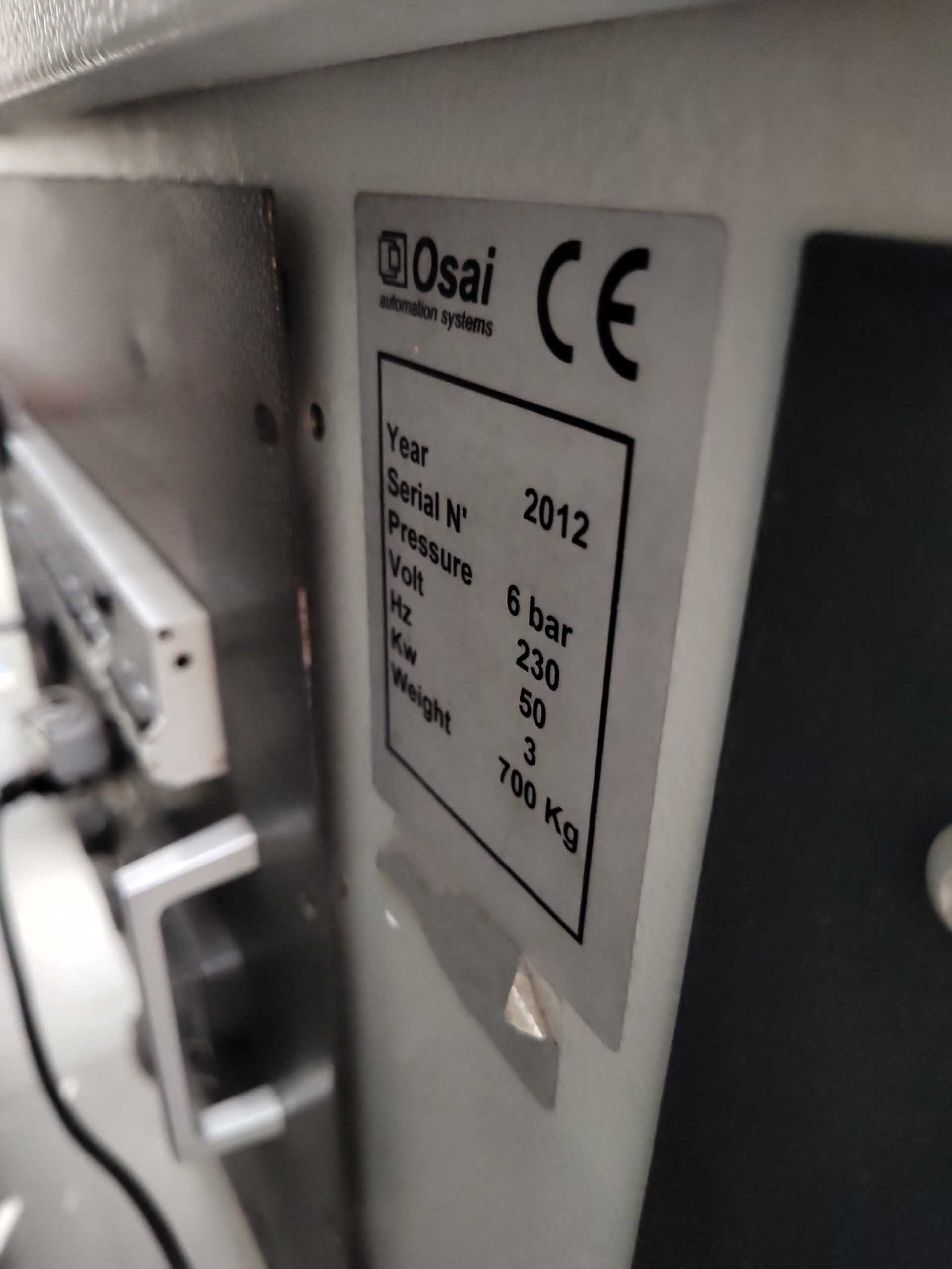 Photo Used OSAI Tester For Sale