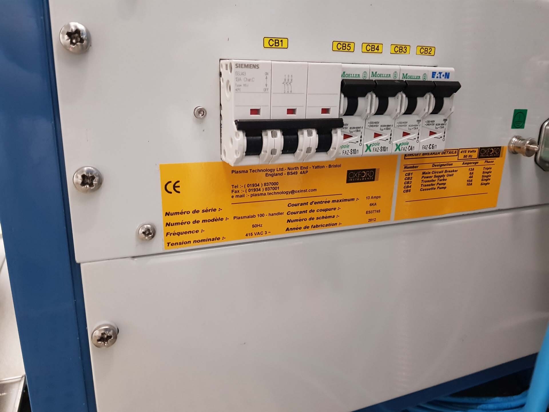 Foto Verwendet OXFORD Plasmalab 100+ ICP 380 Zum Verkauf