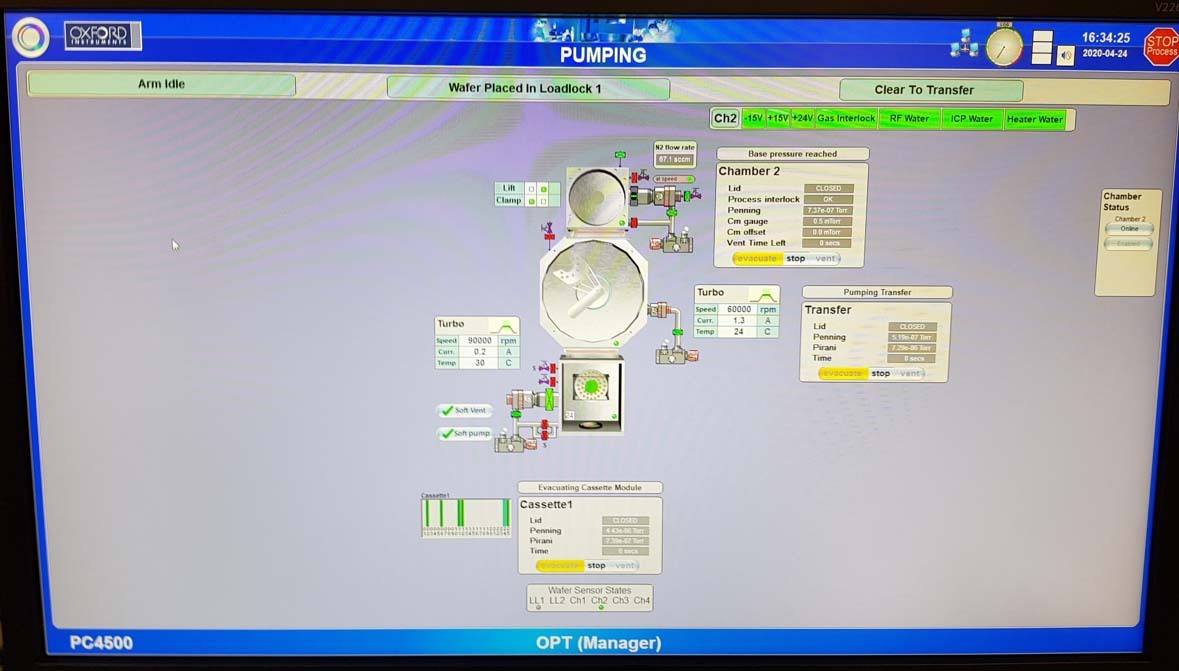圖為 已使用的 OXFORD Plasmalab 100 - ICP 380 待售