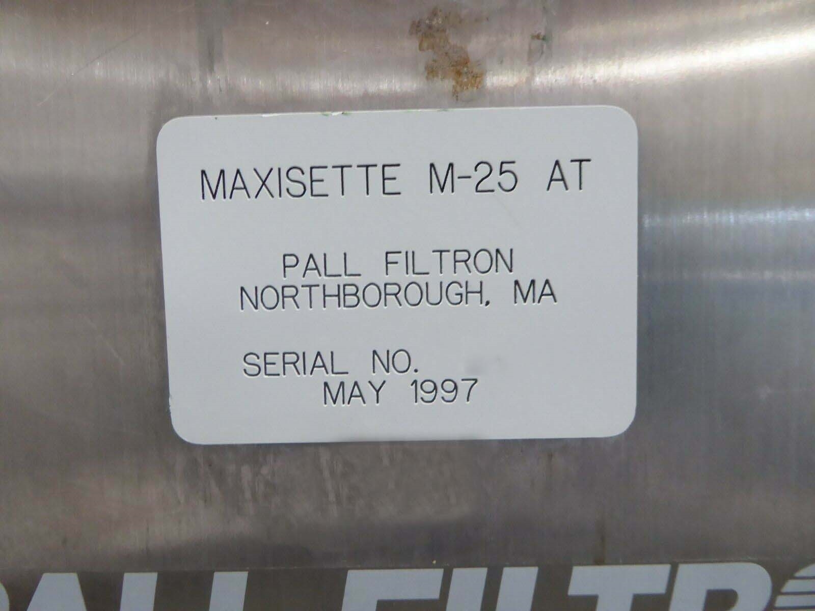 圖為 已使用的 PALL FILTRON Maxisette M-25 AT 待售