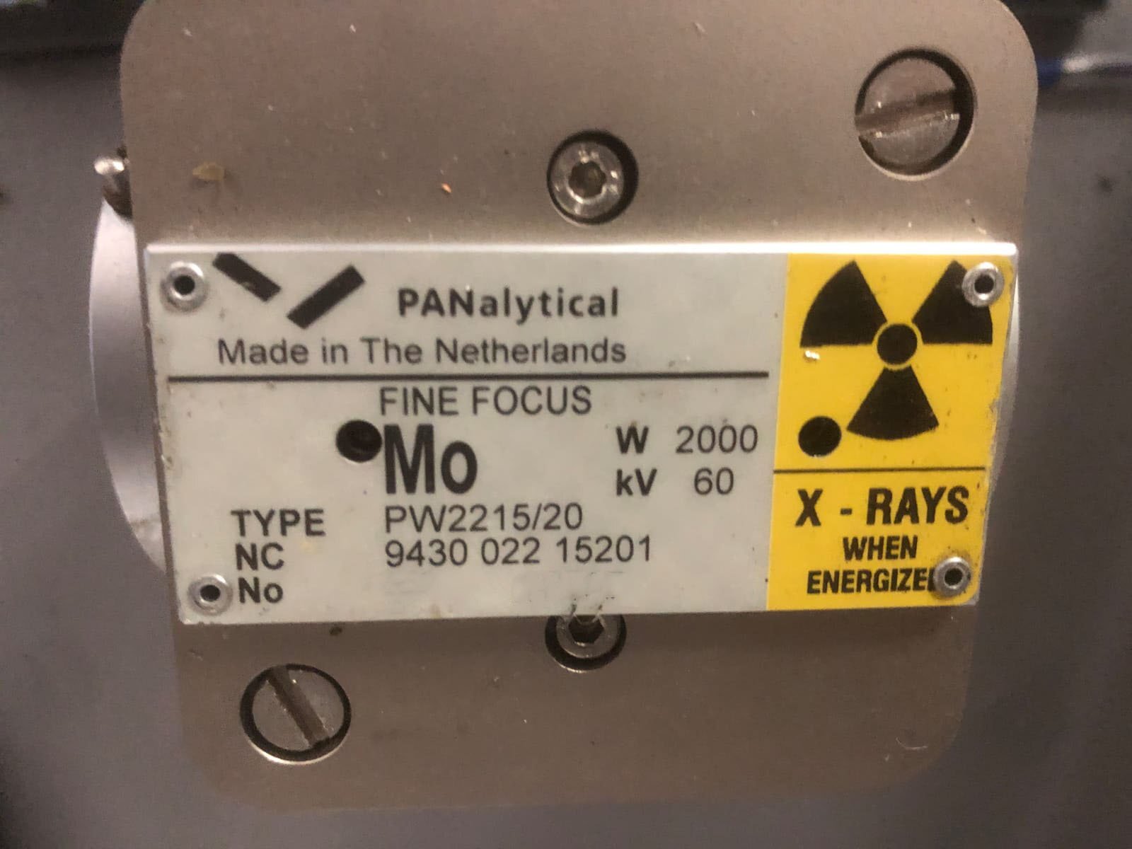 Photo Utilisé PANALYTICAL PW3830 À vendre